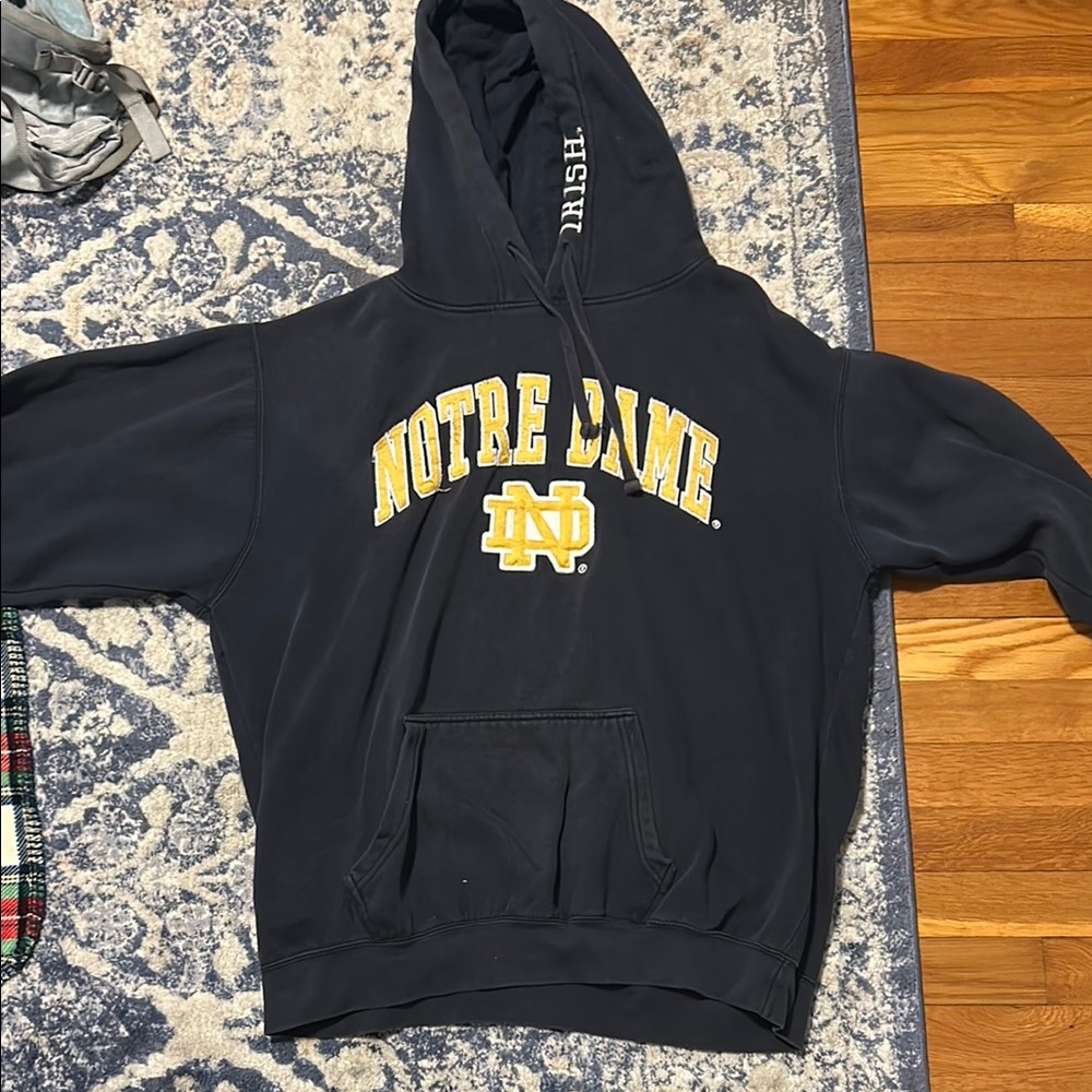 Blue 84 Navy Notre Dame Hoodie
